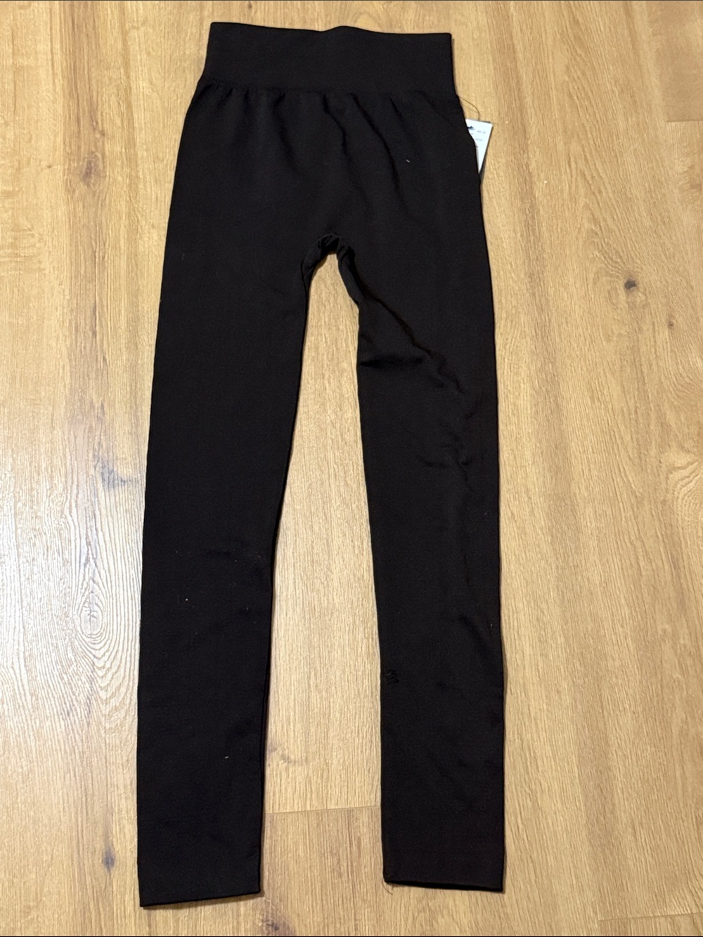 High-Rise Black Seamless Leggings